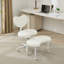 Chaise de bureau avec tabouret réglable-1376016396