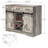 Teijo 31.5'' Coffee Bar Cabinet 3 Drawer Sideboard Storage Cabinet