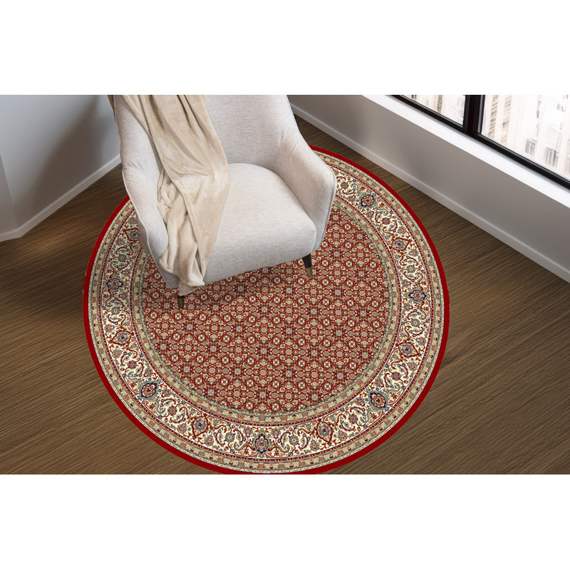 Attell Oriental Indoor Rug, Round 5'3"