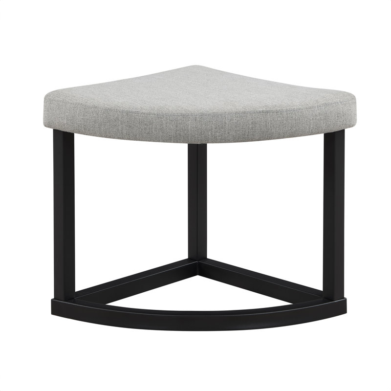 Stannos 36" Round Coffee Table with 4 Stools, Brown