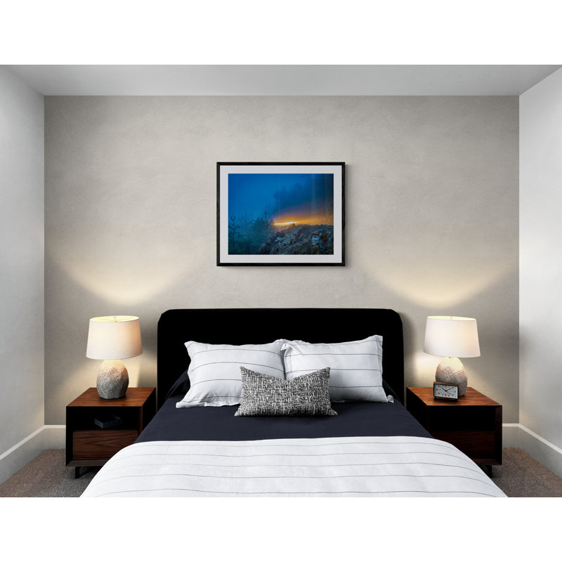 Tiger's Nest Print by Mark Paulda, Black Framed Paper, 25.25" H x 31.25" W