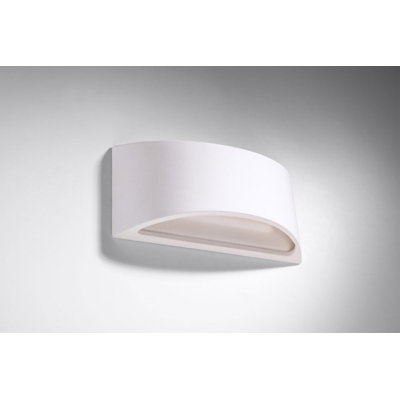 Vixen Ceramic Flush Mounted Sconce