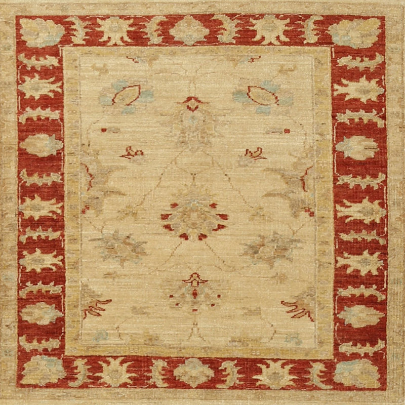 Oriental Indoor Rug, Round 4'