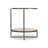 Harlow Glass Top End Table