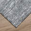 Tapis intérieur / extérieur en polyester tissé à la machine abstrait bleu / gris 8 pi Abstract