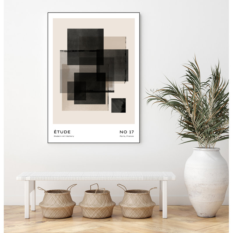 Superposition, toile encadrée