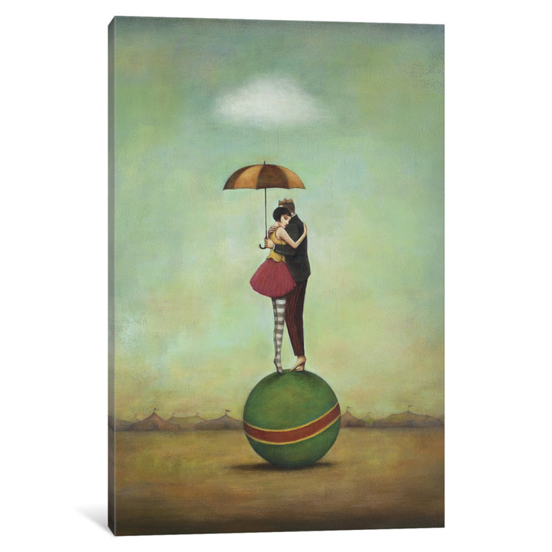 Circus Romance par Duy Huynh - Estampe numérique sur toile tendue avec châssis, H 40 po x l 26 po x P 1,5 po