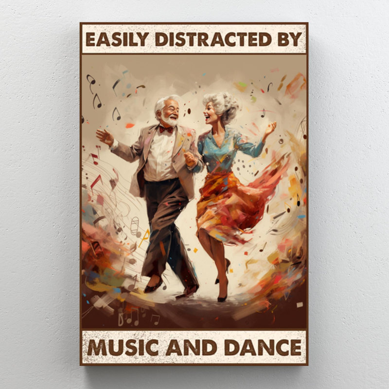 Musique et danse 1, H 36 po x l 24 po x P 1,25 po