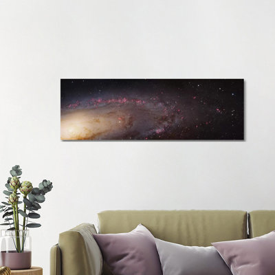 M31, Andromeda Galaxy (PHAT) Mosaic II 1 Piece Wrapped Canvas Panoramic Wall Art