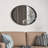Stainless Steel Oval Mirror-124378213