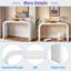 Console moderne minimaliste avec structure stable et silhouette arrondie