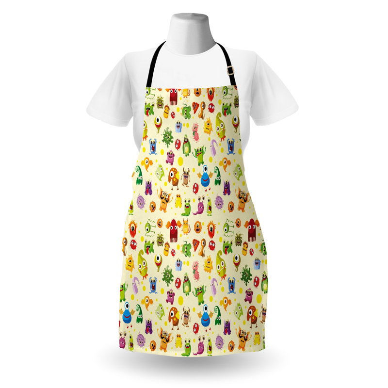 Abstract Bib Apron