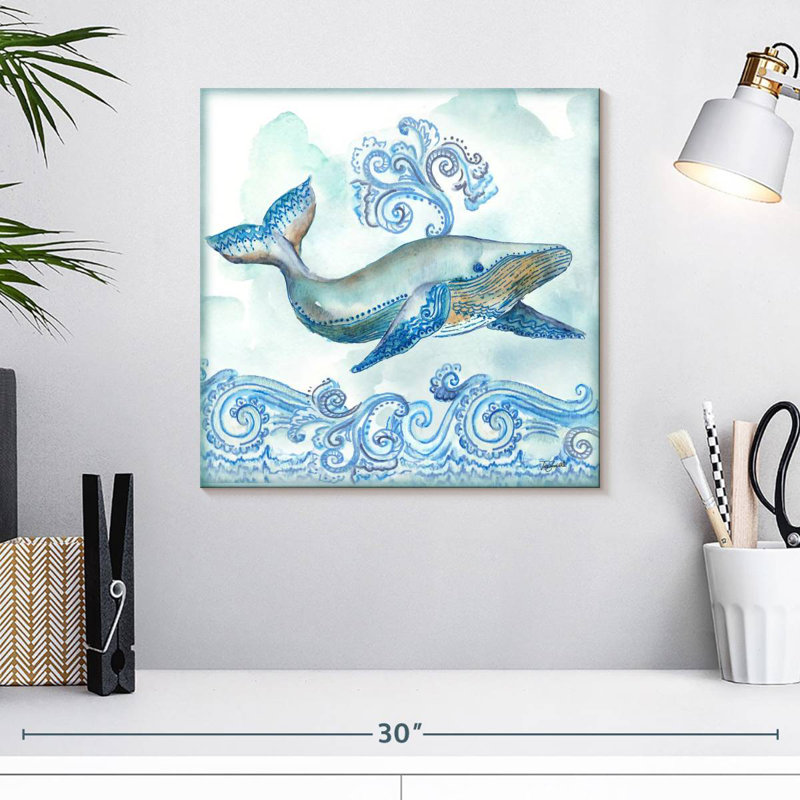 Brampt Boho Shells - Whale, 16" H x 16" W