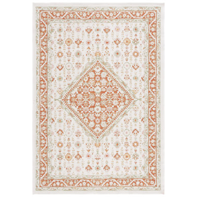 Tapis d'intérieur / extérieur oriental Oshan Sunrise Performance