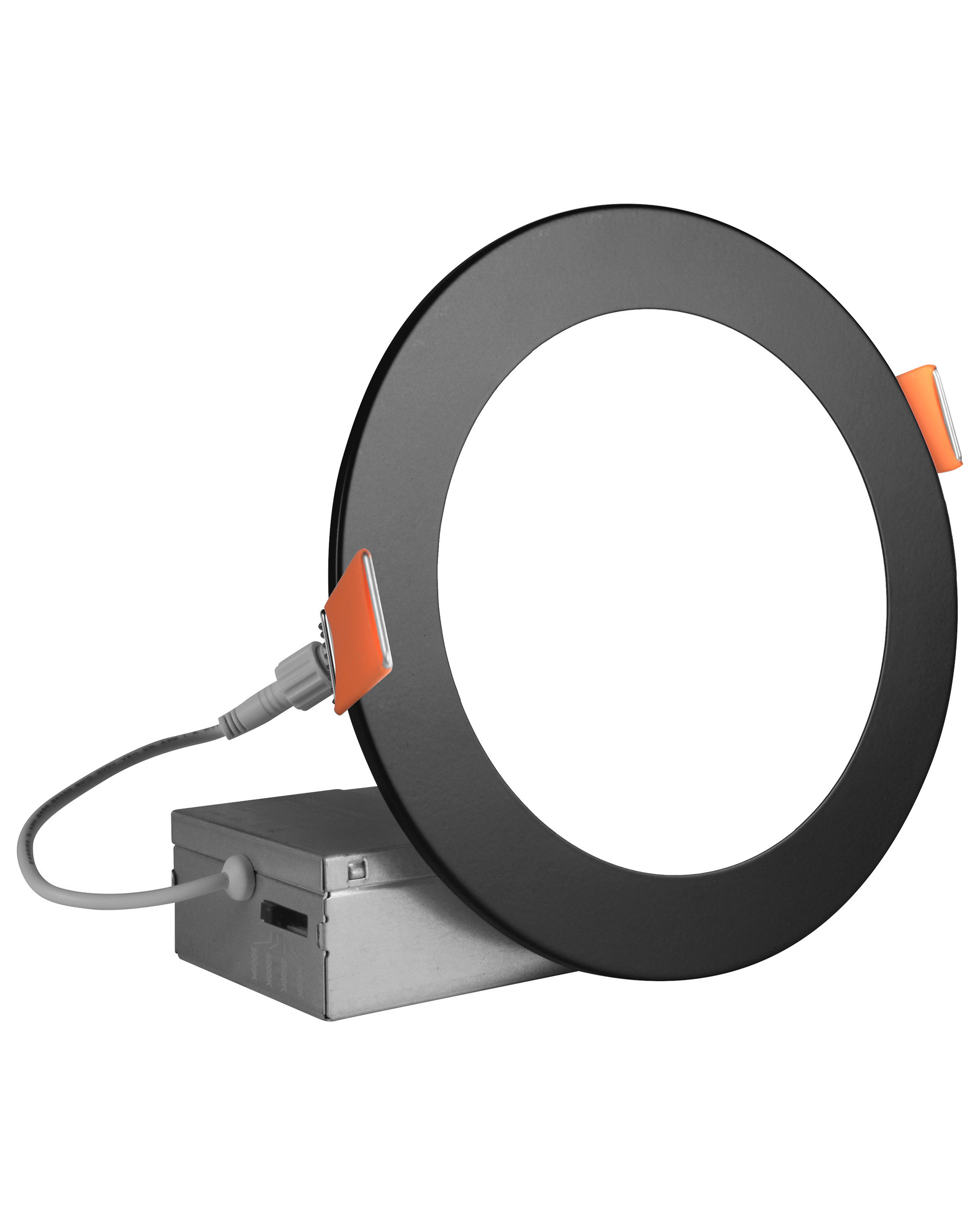 NICOR Lighting 6-Inch Black Recessed Selectable LED Wafer (12-Pack ...