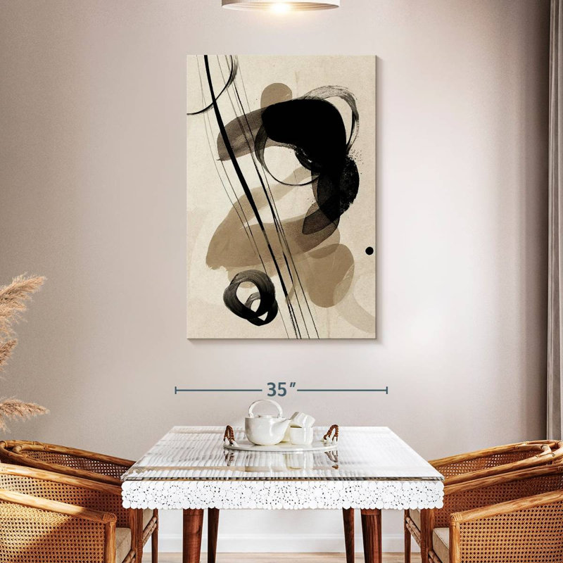 Avery Beige Earth Hues I, 48" H x 32" W