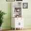 Armoire de rangement Farmhouse avec tablettes réglables-1104944136