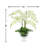 28 " Plastic and Silk Orchid Arrangement