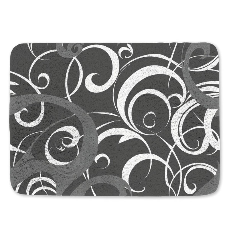 Tapis de bain Derisha, L 17 po x L 24 po