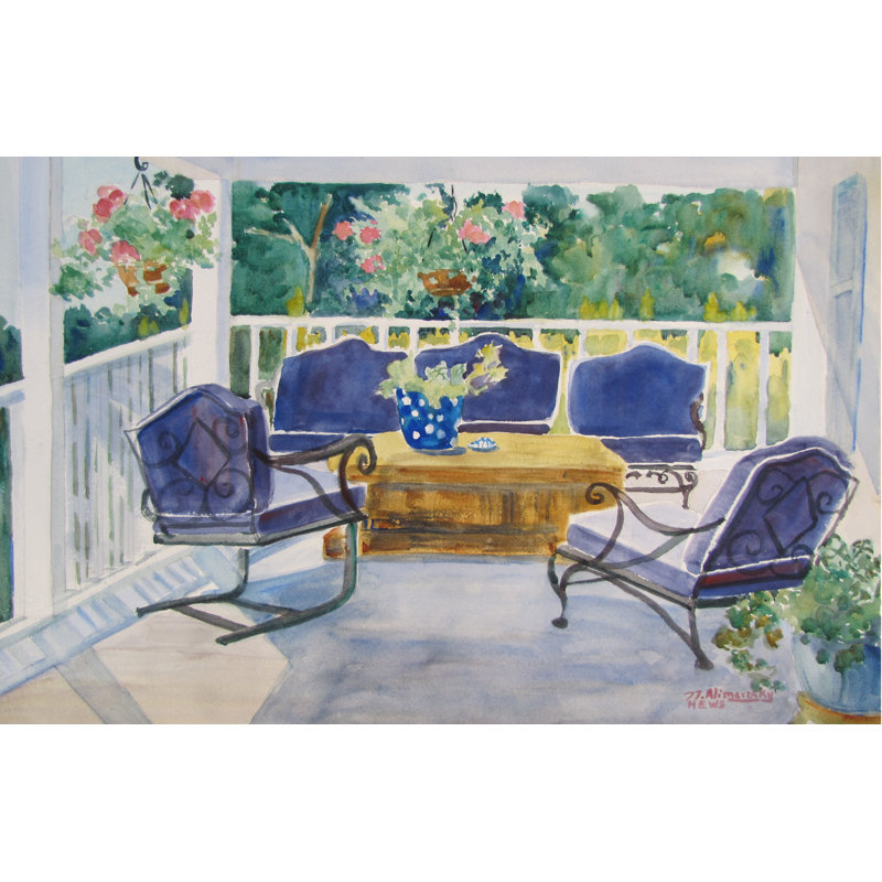 Have A Seat Painting by Nancy Alimansky