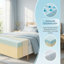 Premium 10-Inch Medium-Firm Full Mattress - Gel Memory Foam With Machine Washable Cover