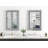 Faustine Glam Crystal Accent Wall Mirror-1413503191