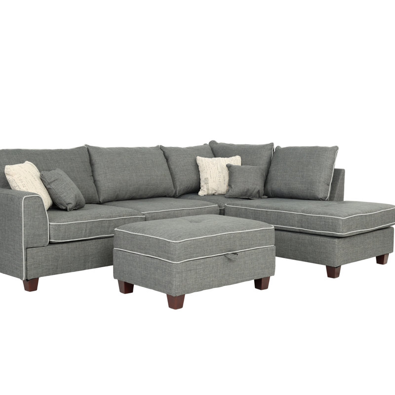 Magnifique canapé modulaire 3 pièces Dorris