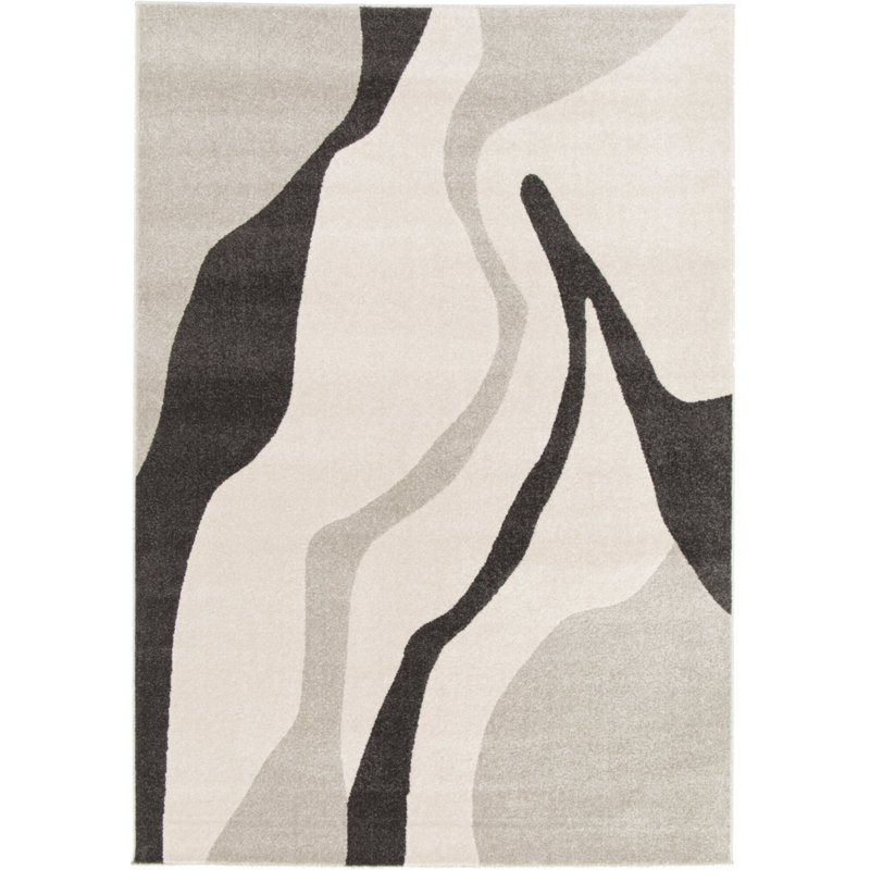 Abstract Area Rug, Rectangle 160 x 230 cm