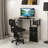 Columbia Walnut Space-Saving Rack - Stylish Open Shelf Storage Solution For Any Room