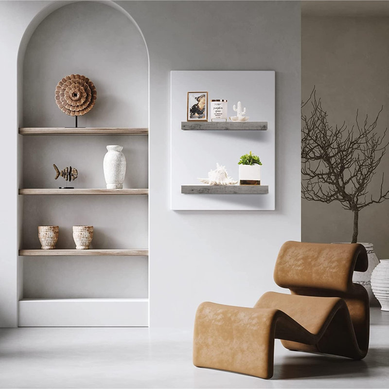 2 Piece Floating Shelf