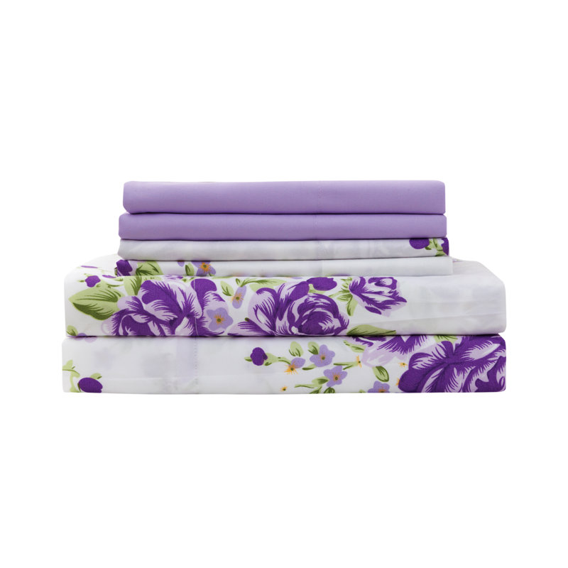 Ensemble de draps en microfibre, Ensemble de draps pour lit simple + 1 drap-housse 