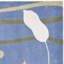 Tapis bleu à motif floral en laine touffeté à la main Avayah-1741656324