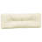 Pallet Cushion Set of 5 Cream 100 Percent Polyester Extra Thick Outdoor Seating Cushions-1902831069