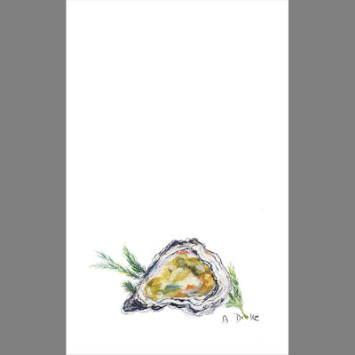 Serviette à main huître