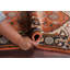 Tapis de couloir oriental Heriz noué à la main 3 x 8