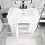 Meuble-lavabo simple autoportant 36 po avec plateau en céramique Matie-1940391281