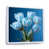 Cadre flottant blanc