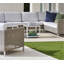 Connect Outdoor Wicker Reversible Patio Sectional with Cushions-55935032-55935035