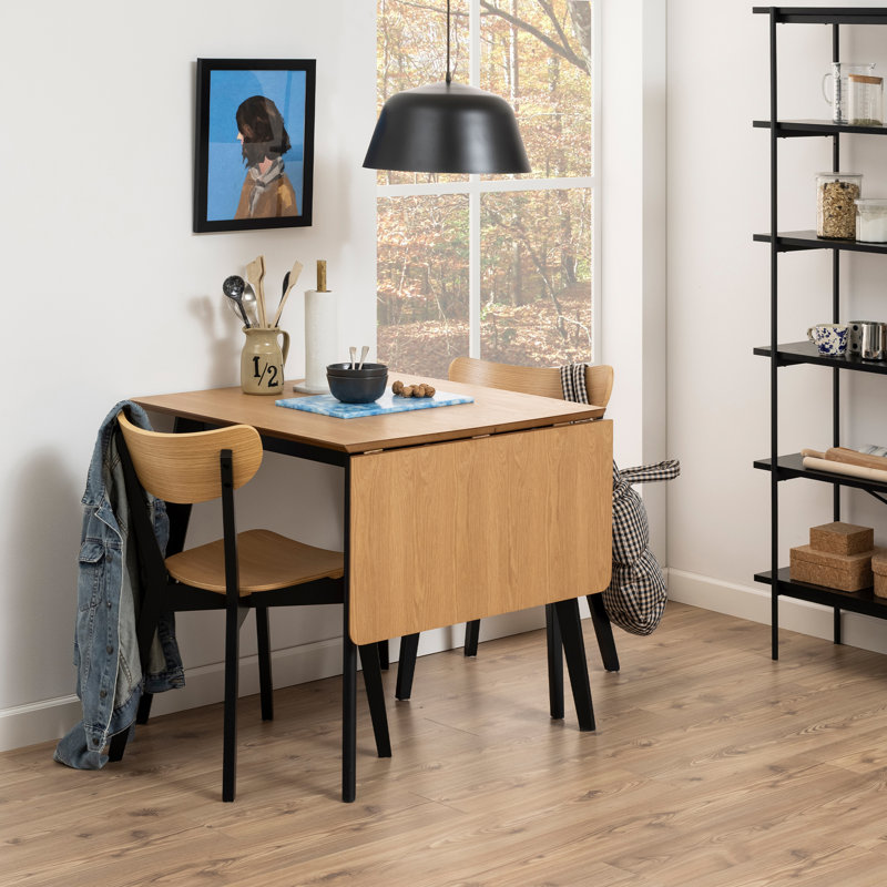 2 - Person Dining Set, Brown, Black, Brown/Black