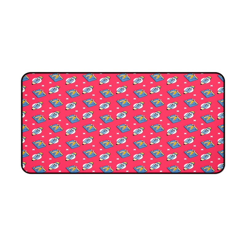 Polyester Desk Pad, 31.5x15.5