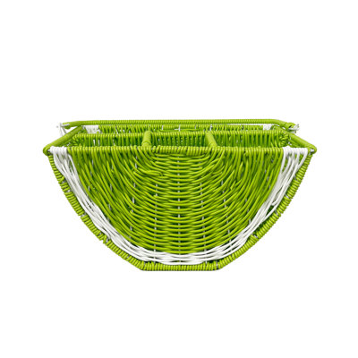 Simulated Fruit Plastic Rattan Handheld Basket