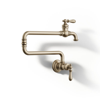 Artifacts® Single-Hole Wall-Mount Pot Filler
