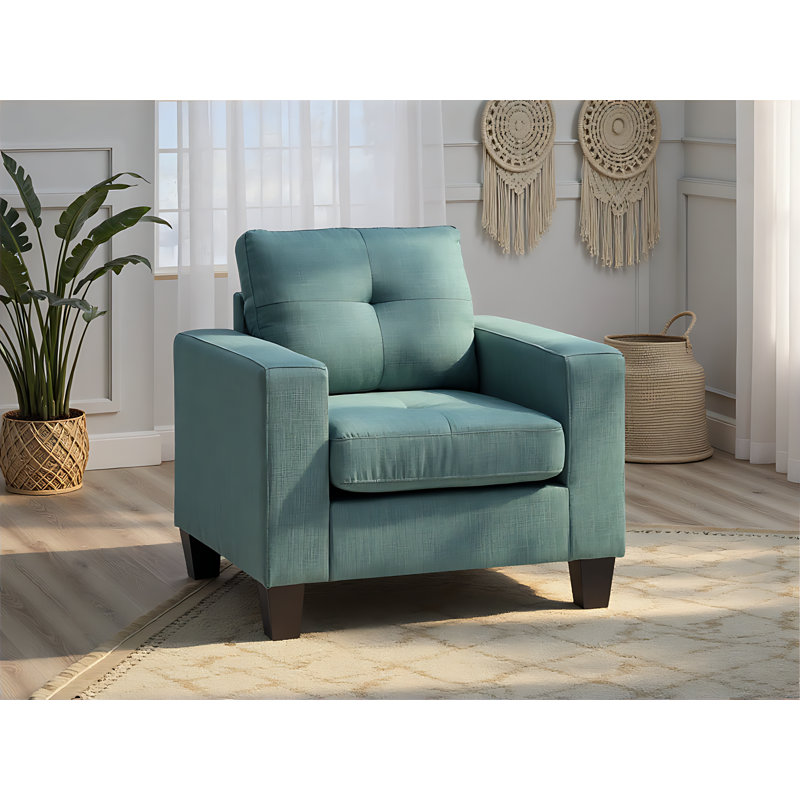 Fauteuil club Luzi, Gris