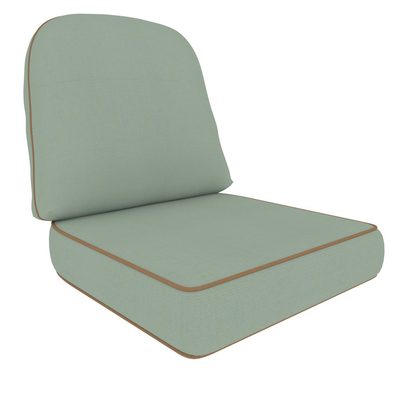 Sunbrella® Indoor/Outdoor Deep Seating Cushion, Teal
