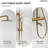 Thermostatic Tub and Shower System with Rain Shower Head and Handheld Spray-117466232