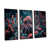 Toile à cadre flottant noir sélectionné