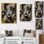 Impression sur toile «Transcendant Femelle Potrait I - Modern Woman»-756100740-756100741
