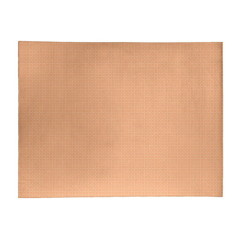 Tapis de zone orange napperon classic, Rectangle 4 pi x 6 pi