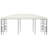 Gazebo Cream Polyester Large Durable Rectangular Outdoor Patio Canopy