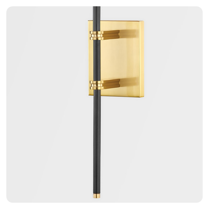Denise 1 Light Wall Sconce, Old Bronze